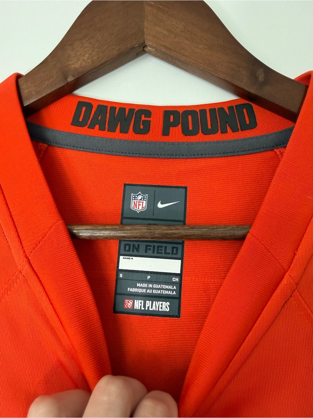 Authentic Baker Mayfield Nike Cleveland #6 Orange NFL Jersey - Picture 3 of 4